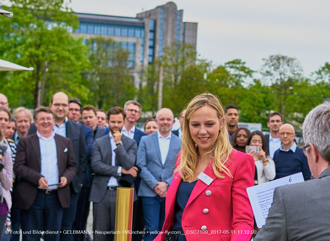 11. Mai 2017 - Grundsteinlegung für die LOGE und dem Kulturquadrat in Neuperlach